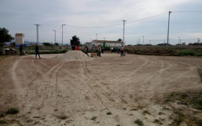 Preparación campo de fútbol