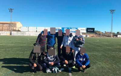 Visita al campo deportivo de La Hoya