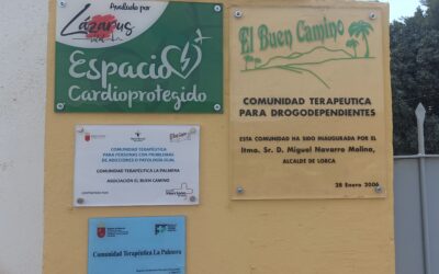 La Comunidad terapéutica El Buen Camino es un ESPACIO CARDIOPROTEGIDO desde JUNIO de 2021